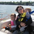 Erynn and kids on the boat.JPG